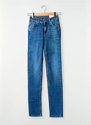 Jeans coupe slim stretch taille normale bleu MY ESSENTIAL WARDROBE femme