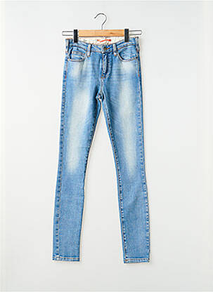 Jeans coupe slim stretch taille normale bleu QUIET femme
