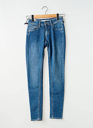 Jeans coupe slim stretch taille normale bleu FIVE femme