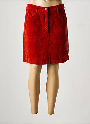 Jupe courte orange HARTFORD femme
