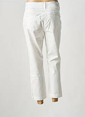 Pantalon 7/8 blanc C'EST BEAU LA VIE femme seconde vue