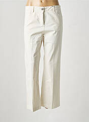 Pantalon droit beige MAYJUNE femme seconde vue
