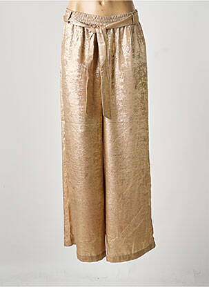 Pantalon large or SUMMUM femme