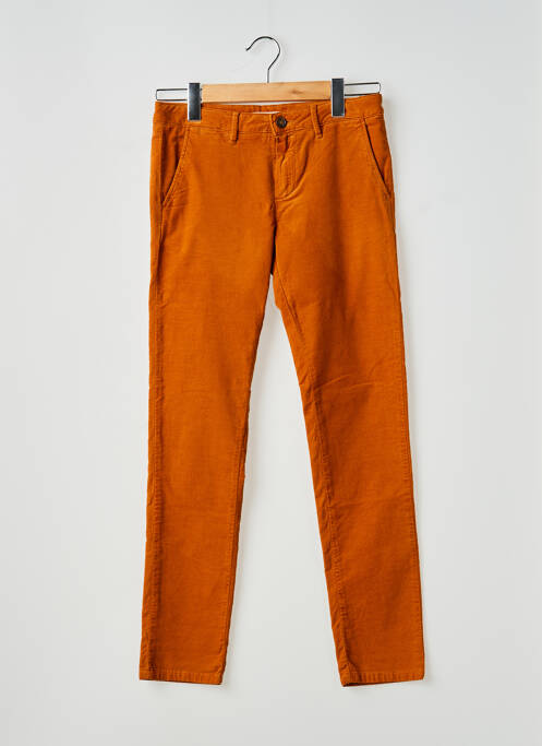 Pantalon slim stretch taille normale orange HOD femme