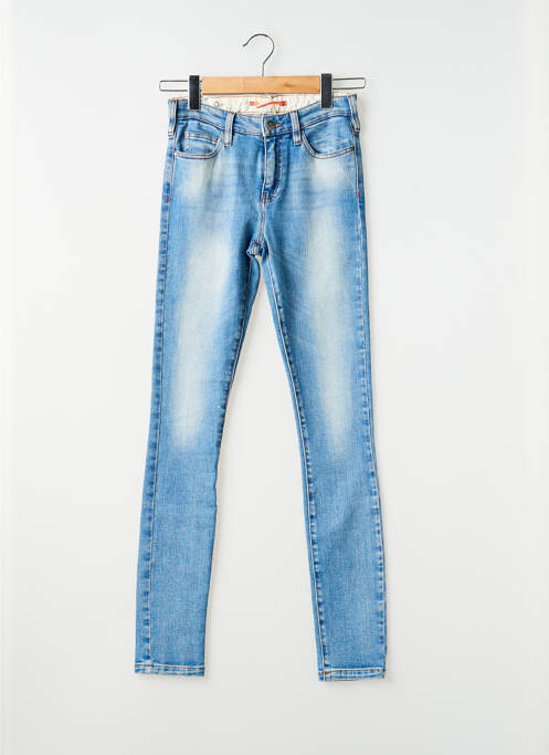 Jeans coupe slim stretch taille normale bleu QUIET femme