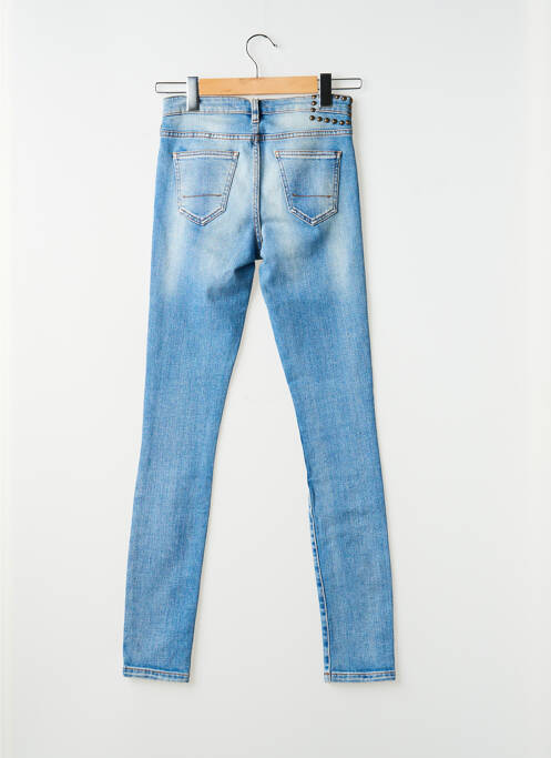 Jeans coupe slim stretch taille normale bleu QUIET femme