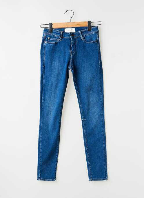 Jeans coupe slim stretch taille normale bleu ACQUAVERDE homme