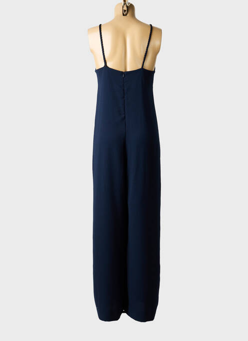 Combi-pantalon fermeture zippée au dos sans manche bleu OTTOD'AME femme