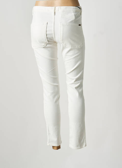 Jeans coupe slim blanc ACQUAVERDE femme