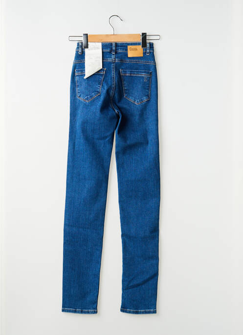 Jeans coupe slim bleu MY ESSENTIAL WARDROBE femme