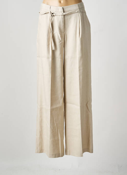 Pantalon large beige SUMMUM femme