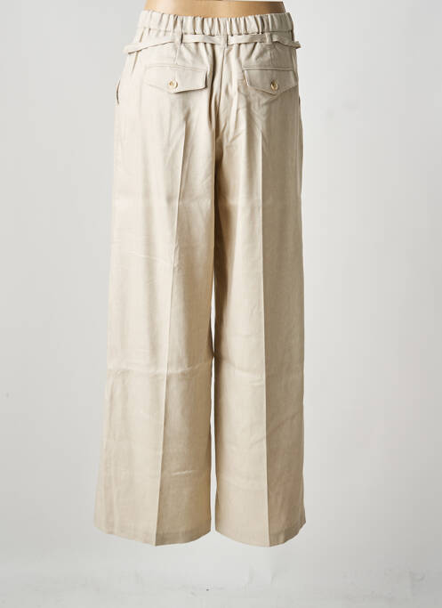 Pantalon large beige SUMMUM femme