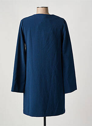 Robe courte manches longues manches longues bleu OTTOD'AME femme