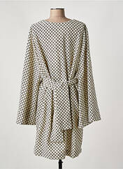 Robe courte beige SUNDRESS pour femme seconde vue