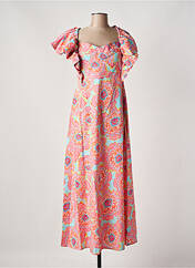 Robe longue orange SUNDRESS pour femme seconde vue