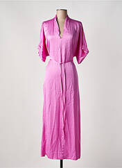 Robe longue rose SUMMUM pour femme seconde vue