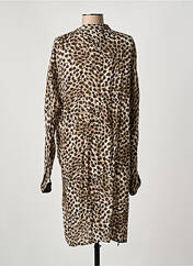 Robe mi-longue marron SWILDENS pour femme seconde vue