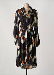 Robe mi-longue noir SUMMUM pour femme seconde vue