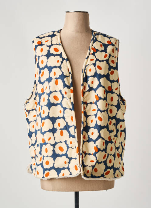 Gilet sans manche beige ARSENE ET LES PIPELETTES femme