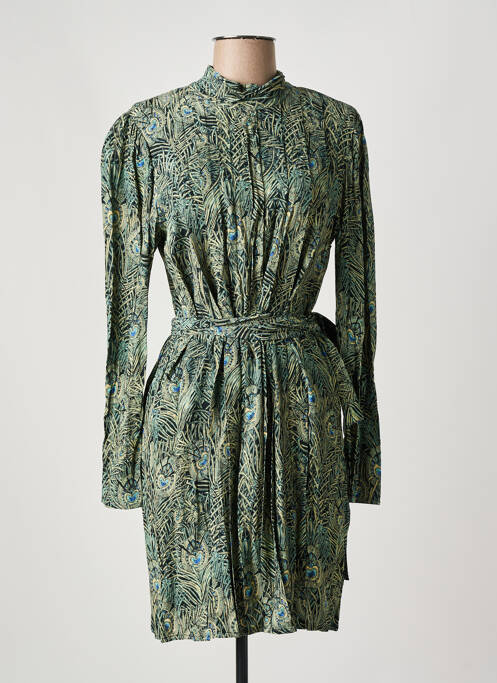 Robe courte vert SWILDENS pour femme