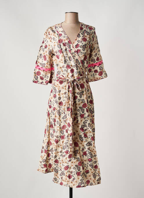 Robe longue beige STELLA FOREST pour femme