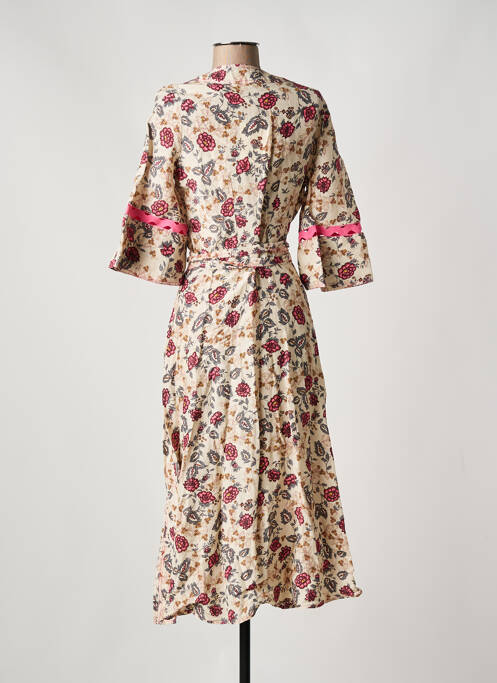 Robe longue beige STELLA FOREST pour femme