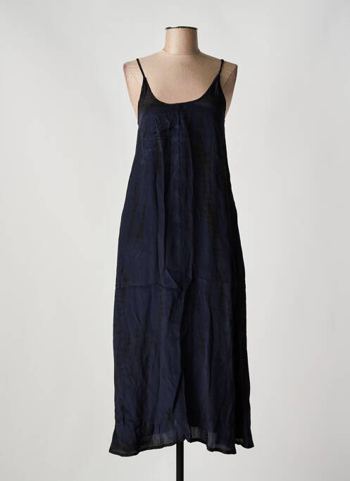 Robe longue bleu FIVE pour femme
