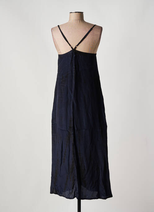 Robe longue bleu FIVE pour femme
