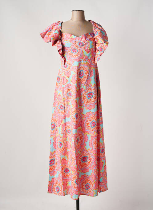 Robe longue orange SUNDRESS pour femme