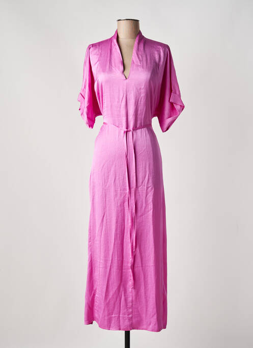 Robe longue rose SUMMUM pour femme