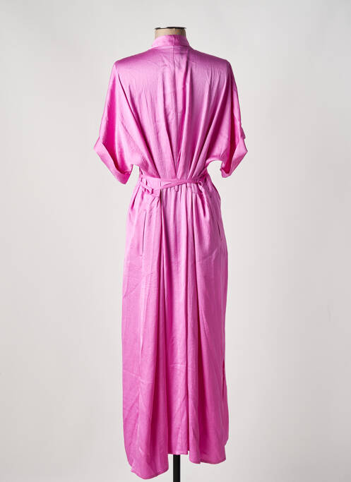 Robe longue rose SUMMUM pour femme