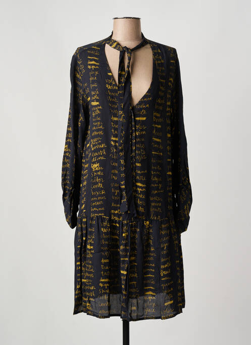 Robe mi-longue noir OTTOD'AME pour femme