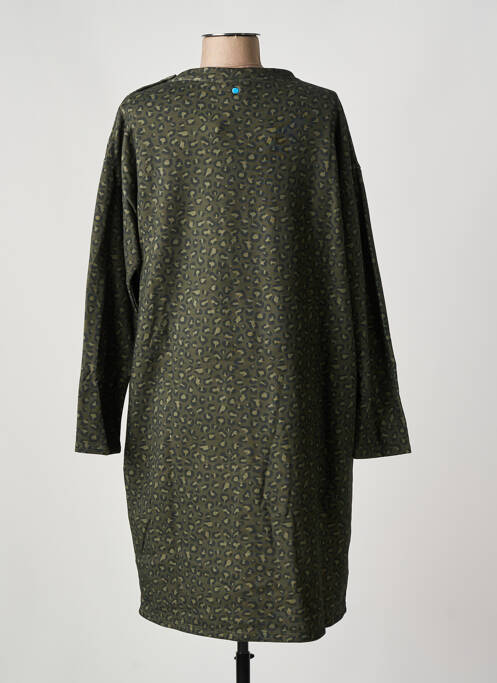 Robe mi-longue vert ARSENE ET LES PIPELETTES pour femme