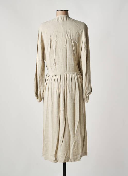 Robe pull beige TOUPY pour femme