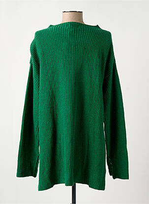 Pull col rond manches longues vert OTTOD'AME femme