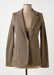 Blazer beige MAJESTIC FILATURES pour femme seconde vue