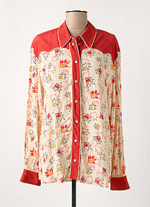 Chemisier rouge OTTOD'AME pour femme