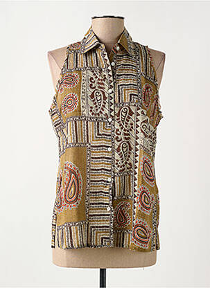 Chemisier vert DIEGA femme