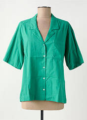 Chemisier vert HARTFORD pour femme seconde vue