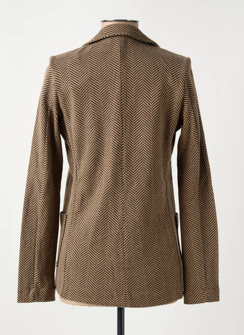 Blazer beige MAJESTIC FILATURES pour femme