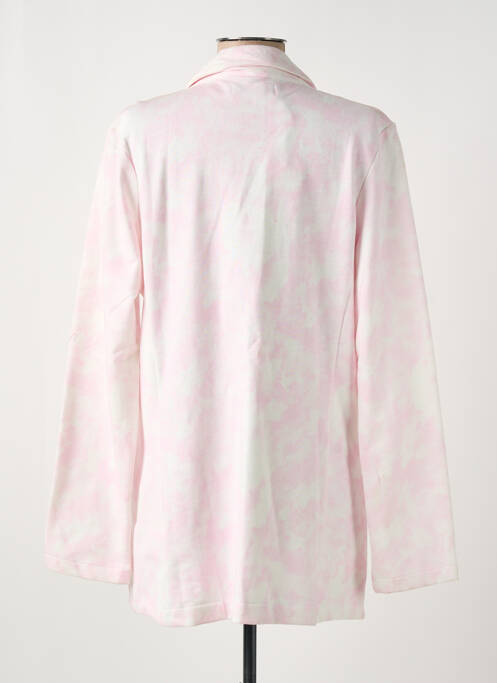 Blazer rose LOVE BY MD pour femme