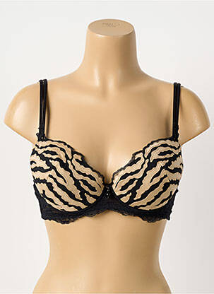 Soutien-gorge haut soutien-gorge push-up haut soutien-gorge push-up noir AMBRA femme