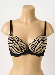 Soutien-gorge haut soutien-gorge push-up haut soutien-gorge push-up noir AMBRA femme