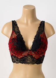 Soutien-gorge haut soutien-gorge moulé haut soutien-gorge moulé noir AMBRA femme