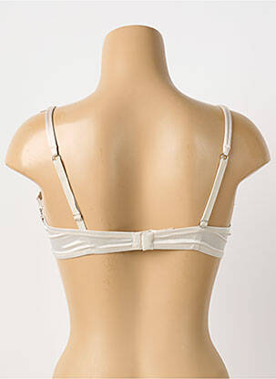 Soutien-gorge légère et transparente haut soutien-gorge emboitant blanc AMBRA femme