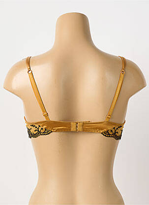 Soutien-gorge broderie haut soutien-gorge emboitant jaune LISE CHARMEL femme