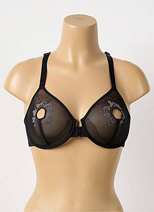 Soutien-gorge légère et transparente haut soutien-gorge emboitant noir MARLIES DEKKERS femme