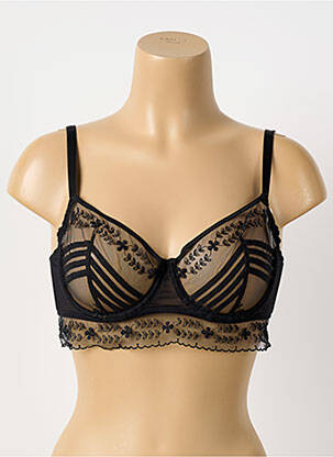 Soutien-gorge sans armature haut soutien-gorge emboitant noir SIMONE PERELE femme