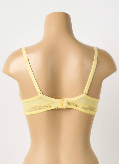 Soutien-gorge broderie haut soutien-gorge emboitant jaune SIMONE PERELE femme