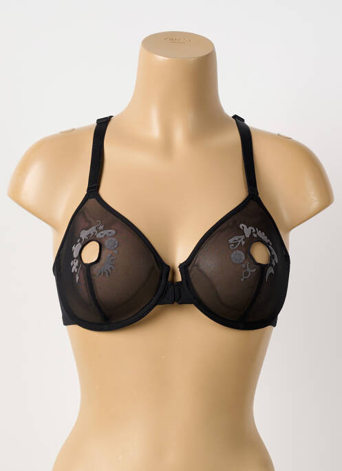 Soutien-gorge légère et transparente haut soutien-gorge emboitant noir MARLIES DEKKERS femme